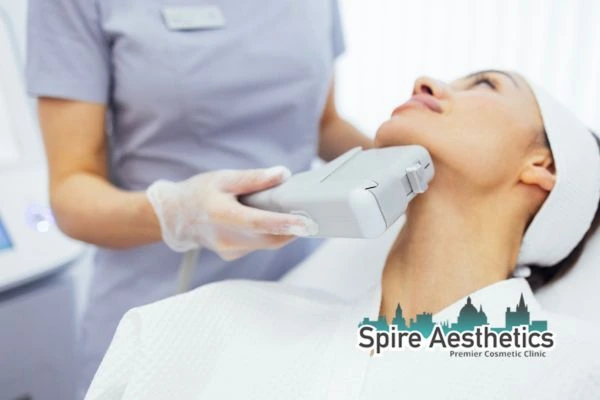 Surgical mini facelift Heath or HIFU contact us today to discuss!