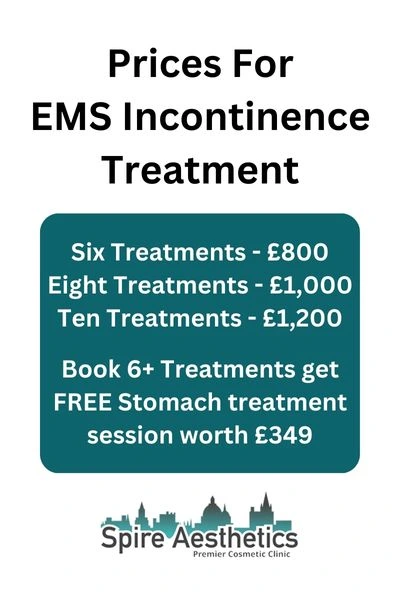 EMS Incontinence Treatment Prices Heath