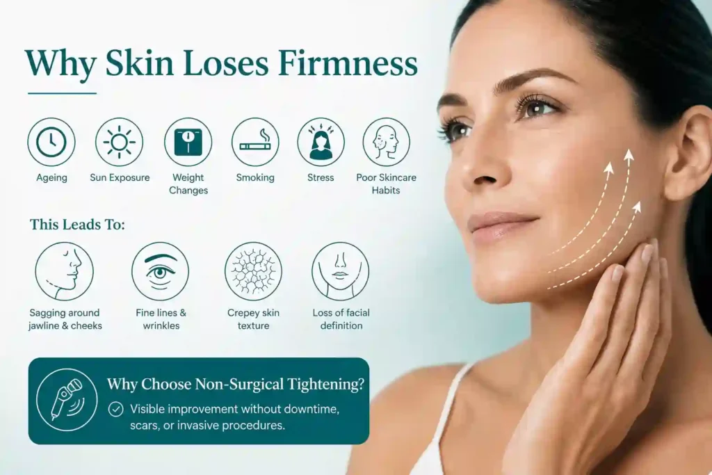 What Makes Skin Lose Firmness and Why Do People Seek Non-Surgical Tightening Heath?